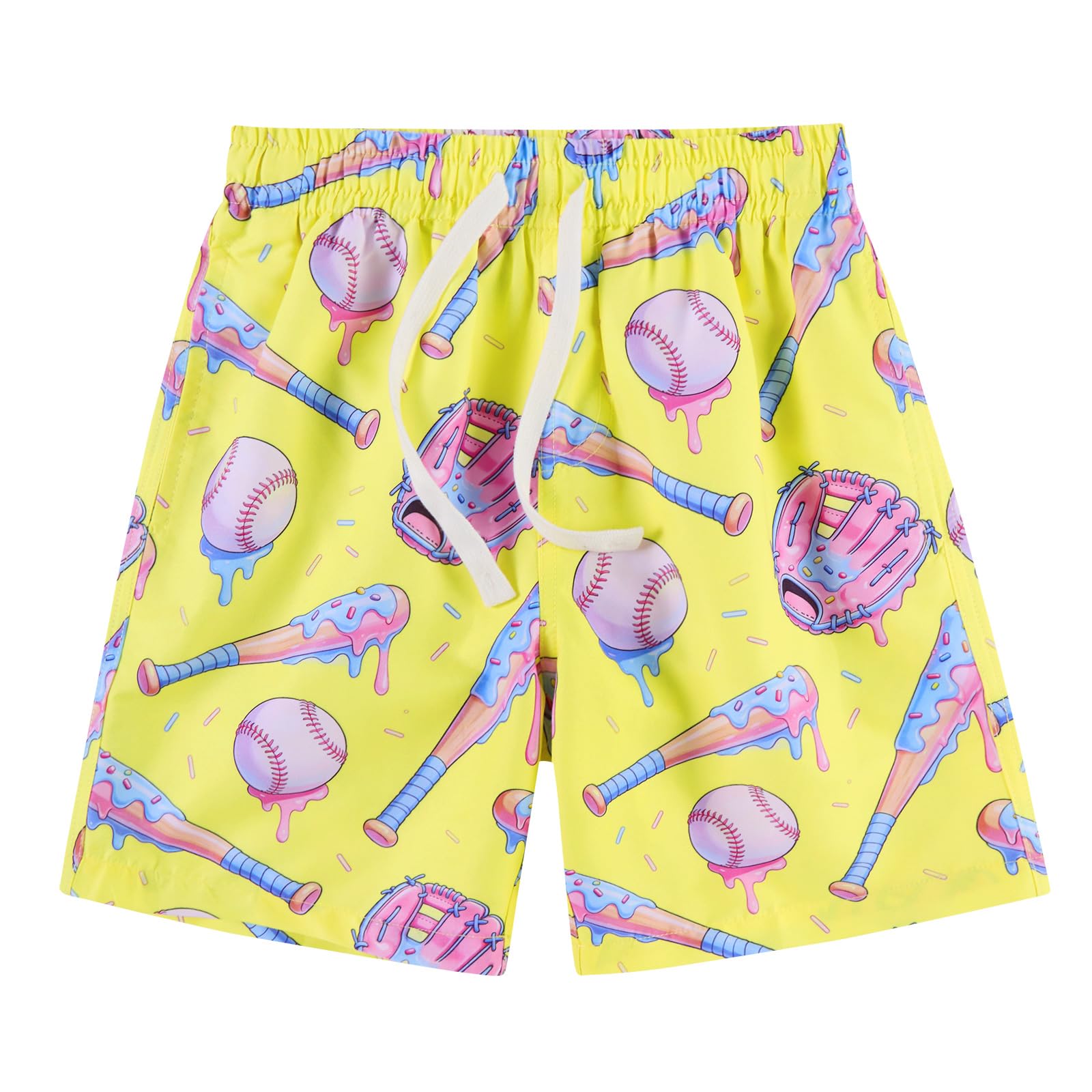 Cozople 7-16T Teen Boys Swim Trunks Quick Dry UPF 50+ Swimwear Bathing Suit for Big Boys Beach Swim Boards Shorts