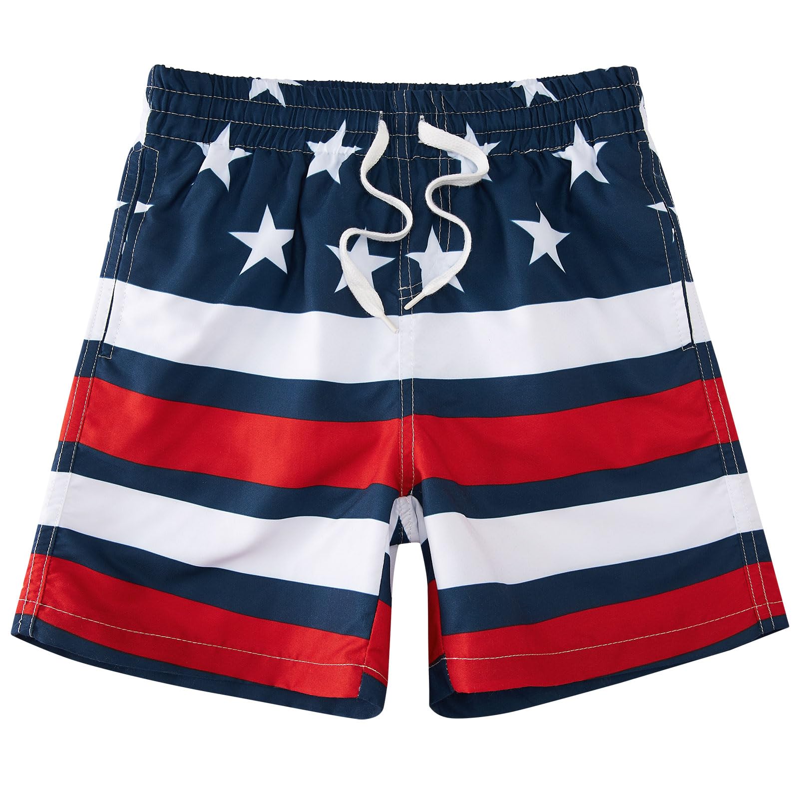 Cozople 7-16T Teen Boys Swim Trunks Quick Dry UPF 50+ Swimwear Bathing Suit for Big Boys Beach Swim Boards Shorts