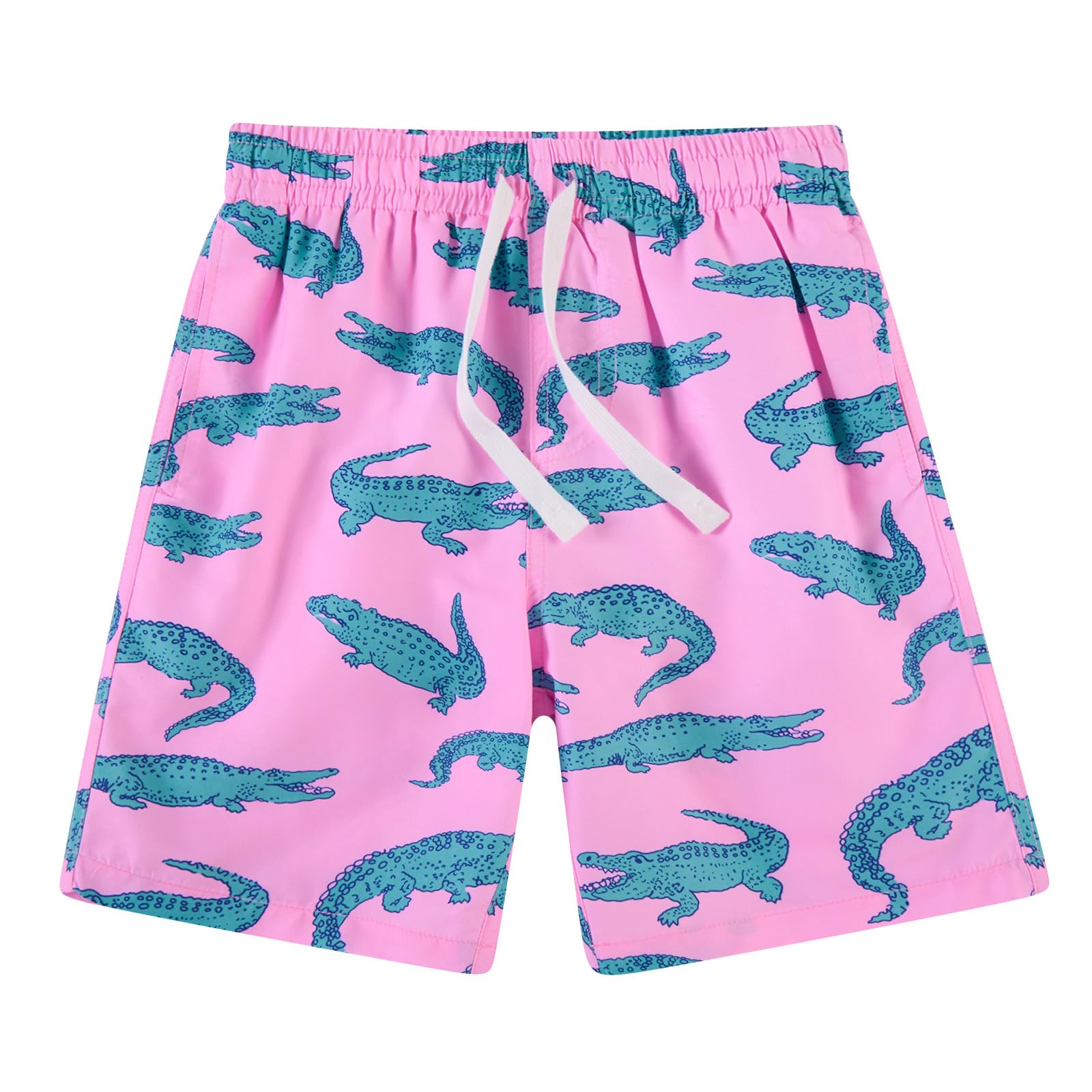 Cozople 7-16T Teen Boys Swim Trunks Quick Dry UPF 50+ Swimwear Bathing Suit for Big Boys Beach Swim Boards Shorts
