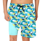 Cozople Boys Swim Trunks Compression Liner Swim Shorts Quick Dry Bathing Suit with Boxer Brief Swimwear 2-20T