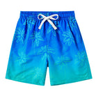 Cozople 7-16T Teen Boys Swim Trunks Quick Dry UPF 50+ Swimwear Bathing Suit for Big Boys Beach Swim Boards Shorts