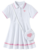 Move Dance Toddler Girl Sporty Dress Summer Clothes Kids Casual Sundress 2-7 Years