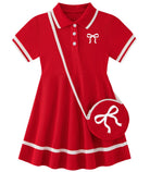 Move Dance Toddler Girl Sporty Dress Summer Clothes Kids Casual Sundress 2-7 Years