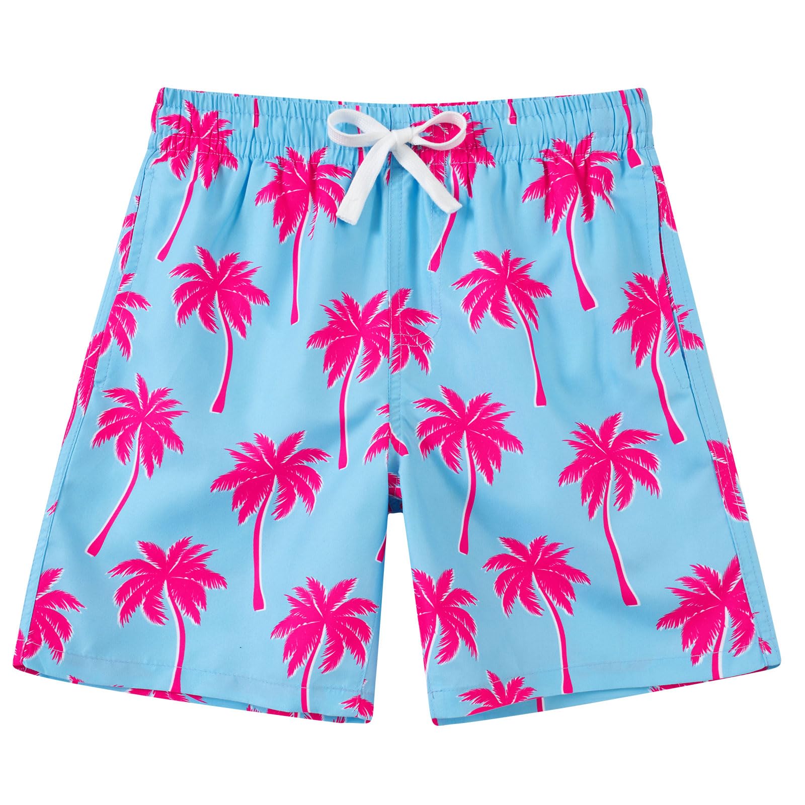 Cozople 7-16T Teen Boys Swim Trunks Quick Dry UPF 50+ Swimwear Bathing Suit for Big Boys Beach Swim Boards Shorts