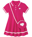 Move Dance Toddler Girl Sporty Dress Summer Clothes Kids Casual Sundress 2-7 Years