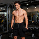 Cozople Mens Swim Trunks with Compression Liner 2 in 1 Quick Dry 9" Zipper Pockets Board Shorts for Surfing Beach Gym