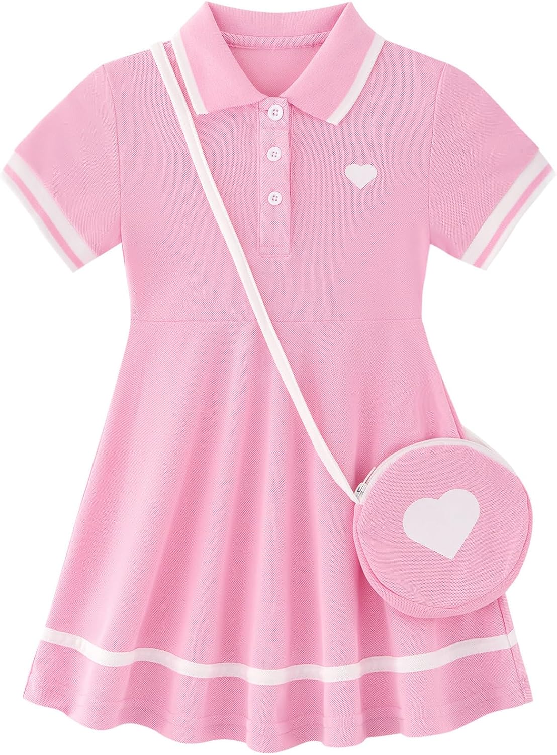 Move Dance Toddler Girl Sporty Dress Summer Clothes Kids Casual Sundress 2-7 Years