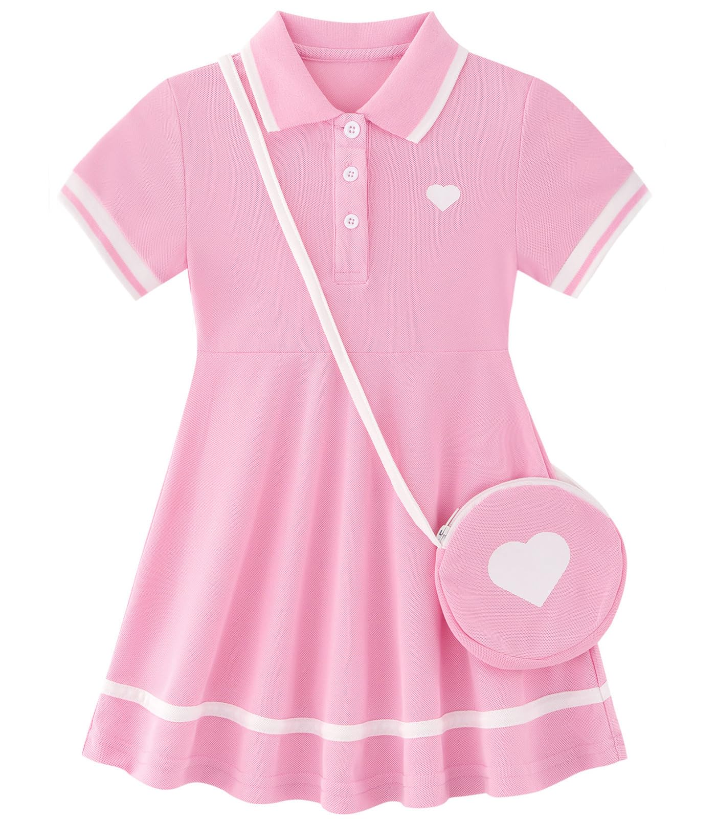 Move Dance Toddler Girl Sporty Dress Summer Clothes Kids Casual Sundress 2-7 Years