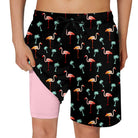 Cozople Boys Swim Trunks Compression Liner Swim Shorts Quick Dry Bathing Suit with Boxer Brief Swimwear 2-20T