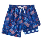 Cozople 7-20T Boys Swim Trunks with Compression Liner Big Boys Quick Dry Bathing Suit Stretch 2 in 1 Beach Swimming Shorts