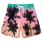 Cozople 7-16T Teen Boys Swim Trunks Quick Dry UPF 50+ Swimwear Bathing Suit for Big Boys Beach Swim Boards Shorts