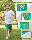Cozople 7-16T Teen Boys Swim Trunks Quick Dry UPF 50+ Swimwear Bathing Suit for Big Boys Beach Swim Boards Shorts