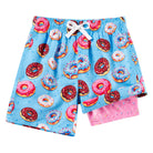 Cozople 7-20T Boys Swim Trunks with Compression Liner Big Boys Quick Dry Bathing Suit Stretch 2 in 1 Beach Swimming Shorts